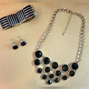 LIA SOPHIA Keku by Jennifer Necklace and Earrings, plus Bracelet